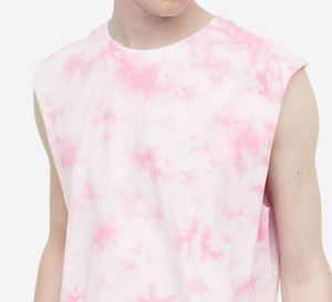 เสื้อกล้ามออกกำลังกายผู้ชายทรงสลิมฟิต ดีไซน์ลำลองสำหรับฤดูร้อน ขายดี รับสกรีนโลโก้ ใส่สบาย - Product Image 3