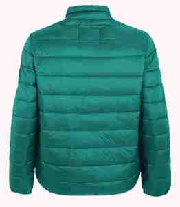 Veste matelassée streetwear personnalisée Edoor pour hommes, style urbain, hiver, réversible, imperméable, commandes en gros OEM, polyester/nylon - Product Image 1