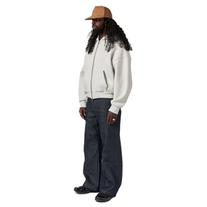 Custom Puff Printing Embroidered 360 Grams Fleece Winter <b>Hoodie</b> Oversized Drop Shoulder Pullover No <b>String</b> Men Streetwear 100% - Product Image 1