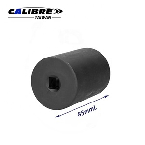TAIWAN CALIBRE - Llave de vaso hexagonal de 6 puntas con rótula, métrica, de 1/2 pulgada x 44 mm, CR-MO - Product Image 3