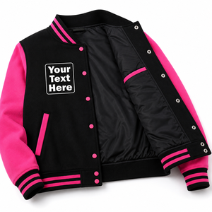 New Latest Design Slim <b>Casual</b> Winter Varsity <b>Jacket</b> for <b>Men</b> & Unisex Quick Dry 100% Winter Varsity <b>Jacket</b> for <b>Men</b> & Unisex wear - Product Image 6