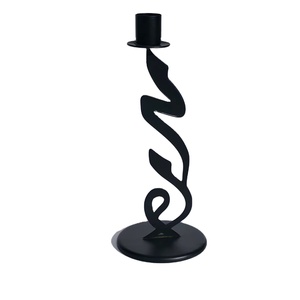 MOON STAR EXPORTS เชิงเทียนเหล็กศิลปะอิสลามแบบหรูหราสไตล์อาร์ตเดโค |   ที่ใส่เทียนแบบตัดด้วยมือ ทนทาน สำหรับรอมฎอน อีด แบบอาหรับ - Product Image 2