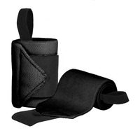 Attelles de poignet de qualité professionnelle pour haltérophilie, avec logo personnalisé et boucle pour le pouce, pour la musculation et le powerlifting