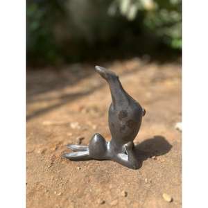 Adornos de Conejitos Adorables para Ejercicio, Sets de Regalo, Artesanías Metálicas Hechas a Mano, Esculturas de Conejitos de Yoga, Precio Económico - Product Image 4