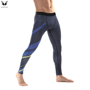 OEM Service Highest Quality Best Supplier Custom Made Newest Product Comfortable Men Wear Compression Legging - Product Image 3