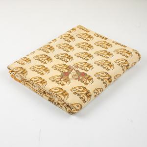 Tela de algodón estampada a mano con diseño de elefantes para ropa infantil y decoración del hogar - Product Image 3