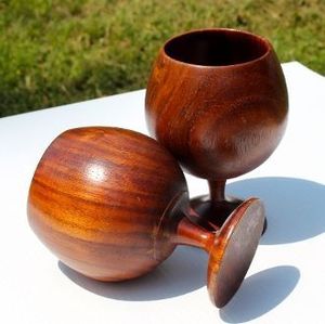 Mug en bois écologique fait main, mug à café en bois massif, finition naturelle, style rustique, vaisselle pour la maison et la salle à manger - Product Image 2