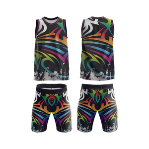 Tenue de badminton personnalisée Alpha Team par sublimation – Ensemble maillot et short de badminton à séchage rapide pour adultes et jeunes – Vente en gros – Sport de raquette durable - Product Image 1