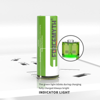 Baterai AA Isi Ulang Tipe-C 1.5V 1500mWh dengan Kabel Pengisi Daya USB untuk Mainan Kamera Kunci Sidik Jari