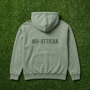Custom Women <b>Washed</b> Green Hoodie Oversize Pullover Streetwear Cargo Pocket Fleece Sweatshirt Casual Fashion Apparel - Product Image 6