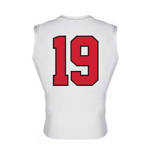 Uniforme de football américain unisexe 7v7, logo personnalisé OEM, respirant, haute qualité, 100% polyester, prix de gros, uniforme 7v7 - Product Image 2