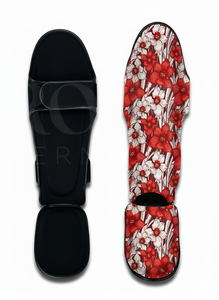 Protège-tibias de Muay Thai légers en matériau personnalisé pour l'extérieur, dernier design, pour entraînement de Kickboxing MMA et arts martiaux, pour hommes - Product Image 5