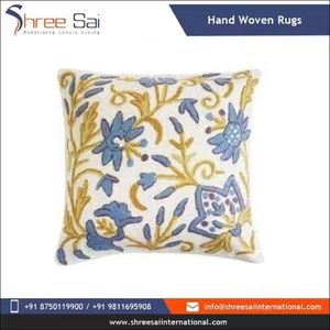 Funda de Cojín Decorativa Cuadrada de Algodón con Bordado Floral, Estilo Bohemio, Lavable, con Inserto Extraíble Incluido - Product Image 2