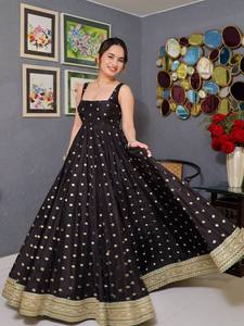 Pantalón ANARKALI Vintage para Todas las Temporadas, Corte Regular, Moderno, Sólido, con Bordado de Lentejuelas en Seda, de Secado Rápido para Mujer - Product Image 5