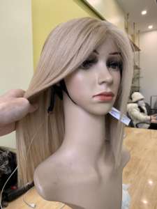 Perruques Lace Front en Cheveux Humains Vierges Lisses Naturels du Vietnam, 8-32 Pouces, Tissage Simple Remy, Extensions Naturelles, Toutes Couleurs Adaptées - Product Image 2