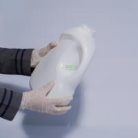 Jerigen Plastik HDPE Kosong 3.6L Kapasitas Besar untuk Kemasan Sirup dengan Tutup Sekrup