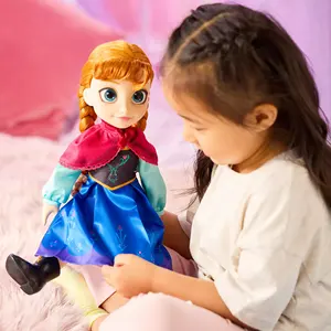 Anna Di.sney Once Upon a Story Doll – Frozen – 16'' Dis..ney Frozen Elsa Doll <b>Figure</b> Princess Toy PVC <b>Action</b> <b>Figure</b> Kids Gift - Product Image 3