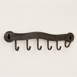 Porte-manteau mural en bronze antique martelé à la main, rail métallique pour manteaux, robes et ustensiles de cuisine, prix usine - Product Image 3