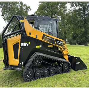 Heavy Duty Vertical Lift <b>Track</b> Loader With Strong Engine High Capacity Smooth Ride Advanced Controls Asv Vt 100 For Jobsite Work - Product Image 1