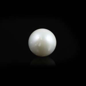 Perle de culture d'eau douce blanche de 8 mm, qualité AA, 9,65 carats, pour bijoux fins - Product Image 2