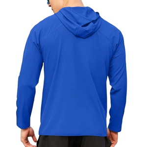 Chaqueta Cortavientos Impermeable para Deportes al Aire Libre, Estilo Urbano, para Hombre, con Logotipo Personalizado, Tejido de Poliéster, con Capucha - Product Image 2