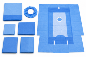 Kit d'angiographie jetable pour adultes, stérilisation au gaz d'oxyde d'éthylène (EO) de classe I, fabriqué au Vietnam, bleu, durée de conservation de 3 ans, certifié ISO - Product Image 3