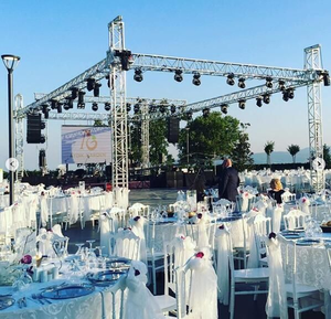 Sistema de Truss de Aluminio para Bodas, Truss Portátil para Iluminación y Decoración de Escenarios para Eventos de Boda - Product Image 2