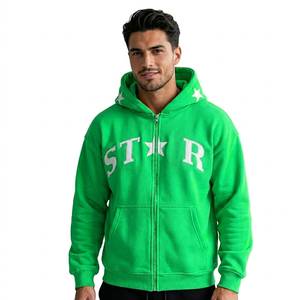 New Style Winter <b>Men's</b> <b>Pullover</b> Hoodies Custom Design Digital Printing Plain Dyed 100% Cotton High Quality Fashion Low Price - Product Image 5