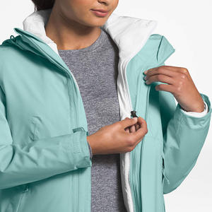 Veste Softshell élégante pour femmes grandes tailles, séchage rapide, pour la randonnée hivernale, avec doublure polaire, imprimé décoratif, poche, tissu tricoté - Product Image 3