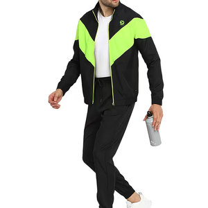 Conjunto Deportivo Ligero y Transpirable para Hombre, Informal, para Entrenamientos de Invierno, Correr, Gimnasio, Uso en Exteriores, de Poliéster - Product Image 4