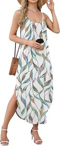 Vestidos Largos Casuales de Verano para Mujer, Vestidos de Tirantes Finos, Estilo Tropical Hawaiano, para Vacaciones, 2026 - Product Image 2