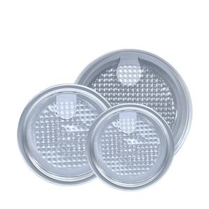 Couvercle à tirette en aluminium de qualité industrielle Joint nervuré à ouverture facile pour bocaux à boissons alimentaires Résistant à la chaleur 100mL TINH DIEU VIETNAM - Product Image 1