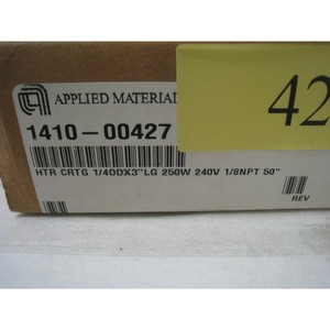 AMAT 1410-00427 HTR CRTG 1/4ODX3"LG 250W 240V - อุปกรณ์และชิ้นส่วนเซมิคอนดักเตอร์ระดับโลกที่เชื่อถือได้ - Product Image 1
