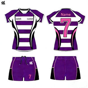 Jersey de Fútbol Americano Personalizado 2025, Transpirable, para Hombre, Talla Grande, Bordado, 100% Poliéster, Manga Corta, Logotipo Frontal, Ropa de Equipo - Product Image 2