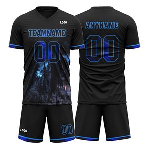 ชุดฟุตบอลทีมแบบกำหนดเองพร้อมโลโก้พิมพ์ลายแบบ Sublimation ผู้ผลิตขายส่ง - Product Image 2