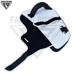 แผ่นรองมือคุณภาพสูงสำหรับโค้ชและนักต่อสู้ อุปกรณ์มวยไทยหนังแท้ รับผลิตแบบ OEM ODM อุปกรณ์ฝึกซ้อมตามสั่ง - Product Image 2