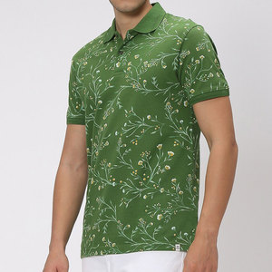100% cotton T-shirt for men loose fit <b>printed</b> Outdoor Men Polo Shirts Summer Wear Good Quality Men Sublimation <b>Printing</b> T-Shirts - Product Image 3