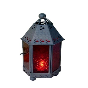 Custom Wholesale Matte Candle <b>Black</b> Antique Metal <b>Lantern</b> Manufacturer - Product Image 1