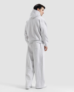 Sudadera con Capucha Oversize Gruesa sin Cordones, Personalizable con Logo, de Algodón Pesado 100%, Estilo Urbano para Hombre - Product Image 1