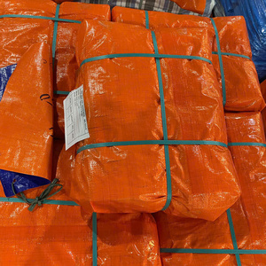 Lona de Polietileno Naranja Resistente, Impermeable, Resistente a los Rayos UV y al Viento, para Uso en Exteriores, Agricultura, Construcción y Transporte - Product Image 1