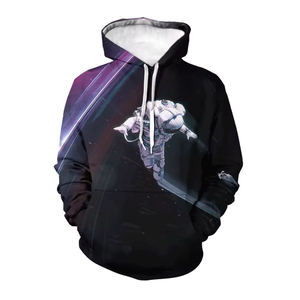 Sweat-shirts à capuche streetwear d'hiver de haute qualité - Motif uni, lot de 2, personnalisation par sublimation, conception de logo OEM, coupe classique, en vente - Product Image 2