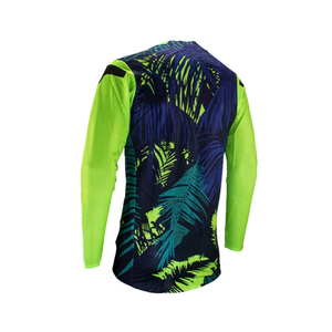 Traje de Motociclismo para Hombre, Manga Larga, Degradado Naranja Amarillo, Poliéster de Secado Rápido, para Todas las Temporadas - Product Image 6