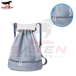 Wholesale Heavy Duty Oxford Sports Drawstring Bag Large Capacity Wet Dry Separation <b>Gym</b> <b>Backpack</b> for Men <b>Women</b> - Product Image 4