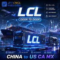 Transitaire aérien et maritime LCL Chine-USA pour marchandises générales, livraison sécurisée porte-à-porte
