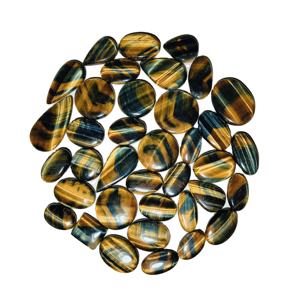 พลอยตาเสือหลากสีธรรมชาติทรงหลวมจำนวนมากสำหรับ - Product Image 2