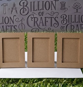 Cadre photo en MDF personnalisable en gros pour projets de bricolage et de décoration intérieure - Product Image 4