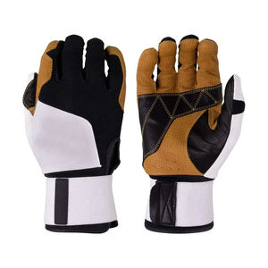 Gants de frappe de baseball personnalisés avec logo OEM, confortables, en cuir de qualité supérieure, gants de sport - Product Image 1