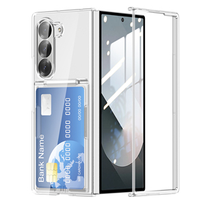 Funda Protectora Transparente de Policarbonato y TPU para Fold, con Soporte para Tarjetas, a Prueba de Golpes y Caídas - Product Image 3