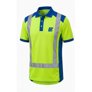 เสื้อโปโลทำงานผู้ชาย แขนสั้น ทนทาน เสื้อยูนิฟอร์ม ผ้าใส่สบาย สำหรับงานก่อสร้าง บริการ และสวมใส่ในชีวิตประจำวัน - Product Image 1