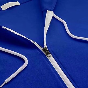 Sweat-shirts à capuche décontractés pour femmes grandes tailles, personnalisables avec logo OEM, en polaire, couleur unie, anti-boulochage, respirants. - Product Image 4